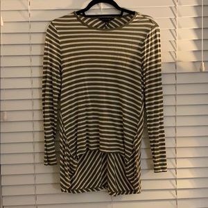 Banana Republic Striped Long-sleeve Tee